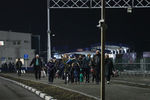 Прибытие эвакуированных граждан ДНР на КПП Матвеев Курган, Ростовская область, 18 февраля 2022 года