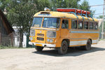Автобус ПАЗ-672, курсирующий по маршруту Ванадзор — Фиолетово