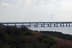 Грузовые поезда едут по Крымскому мосту, 30 июня 2020 года