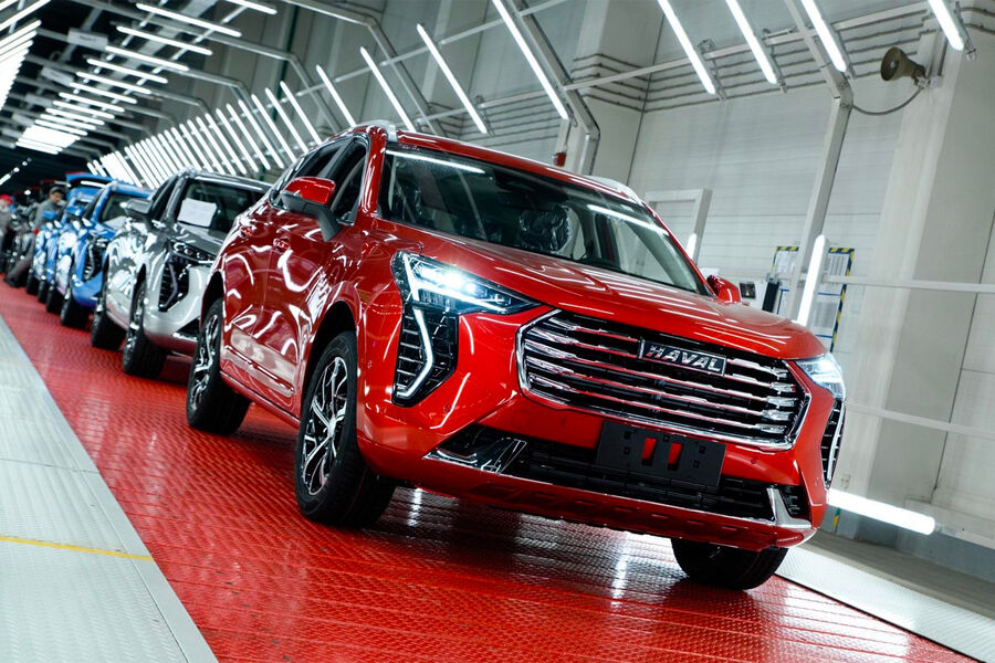 Haval выпустил 100-тысячный автомобиль на заводе в России