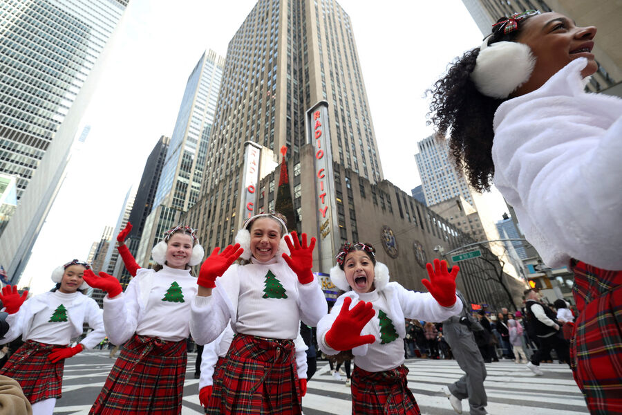 На&nbsp;параде в&nbsp;честь Дня благодарения в&nbsp;Нью-Йорке, 27&nbsp;ноября 2025&nbsp;года