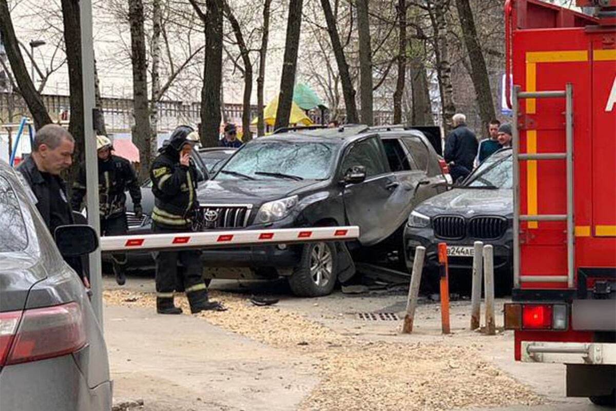 Появилась новая версия, почему в Москве взорвался автомобиль Toyota -  Газета.Ru | Новости