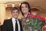 Певцы Филипп Киркоров и Влад Топалов (справа налево), 1 мая 2008 года
