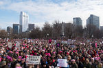 «Женский марш» в Бостоне