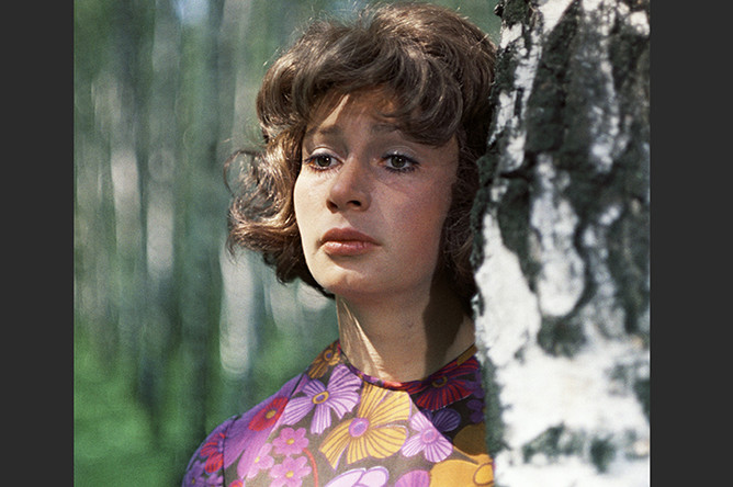 Татьяна Васильева в фильме «Право на прыжок», 1973 год