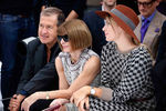 Марио Тестино, Анна Винтур и Мария Шарапова на показе Chanel