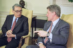 Бутрос Бутрос-Гали и Билл Клинтон, 1993 год