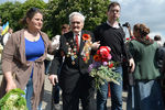 Жители Киева во время празднования Дня Победы
