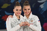 Арина и Дина Аверины на 8-м турнире по художественной гимнастике OLYMPICO CUP на призы Олимпийской чемпионки Юлии Барсуковой, 2021 год