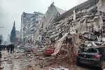 Последствия землетрясения в городе Кахраманмараш, Турция, 6 февраля 2023 года
