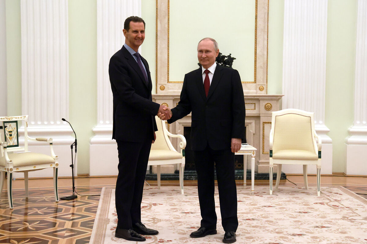 Встреча президента РФ Владимира Путина и президента Сирии Башара Асада в Кремле, 15 марта 2023 года
