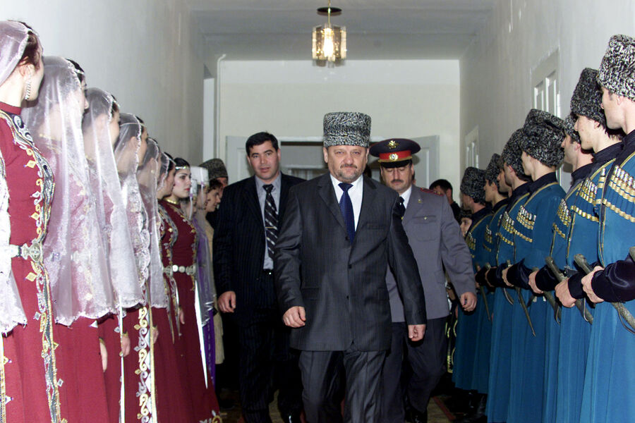Ахмат Кадыров, 2003 год