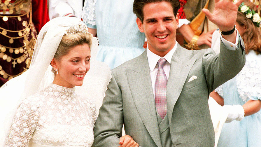 Свадьба греческого принца Павла и принцессы Мари-Шанталь Миллер, 1995 год