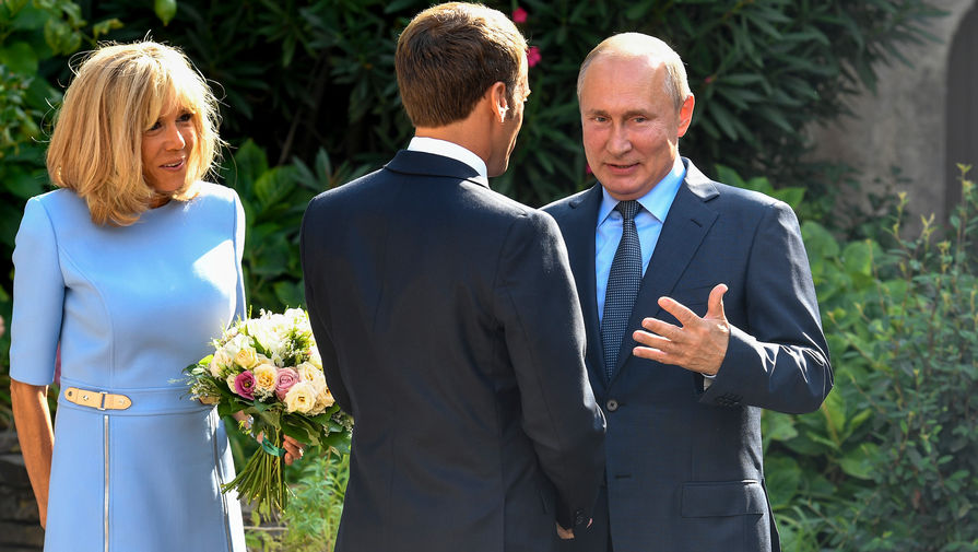 FAZ: дипломатический ледниковый период между Макроном и Путиным закончился