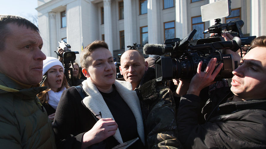 Митинг в поддержку Надежды Савченко прошел в Киеве