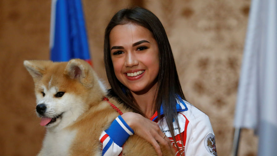Алина Загитова и ее пес