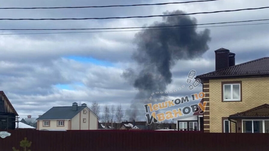 Mash сообщил подробности пожара в самолете над Ивановской областью
