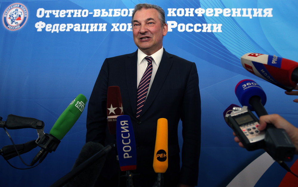 Президент Федерации хоккея России Владислав Третьяк прежде был классным вратарем
