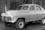 Легковой автомобиль высокой проходимости «ГАЗ-М-72» с кузовом от «Победы», 1969 год. Всего было произведено 4677 машин.
