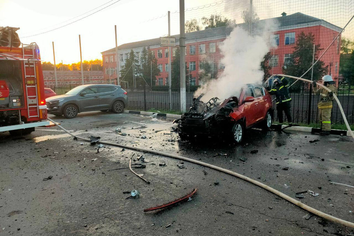 ВСУ с помощью беспилотника второй раз за день атаковали Шебекино -  Газета.Ru | Новости