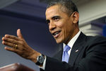 Президент США Барак Обама. Часы Tag Heuer Series 1500