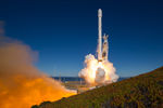 Запуск ракеты SpaceX Falcon 9
