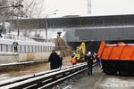 Ситуация на месте провала грунта и подтопления в Тушинском тоннеле на Волоколамском шоссе в Москве, 10 января 2019 года