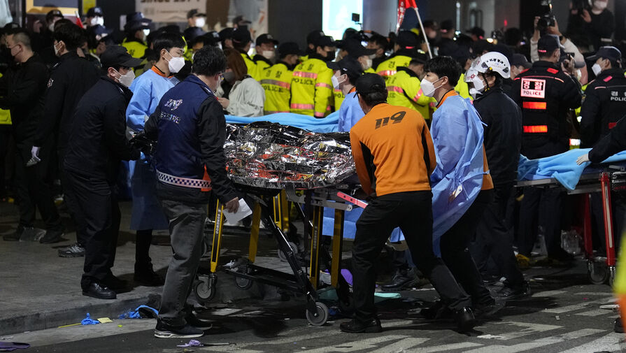 Число погибших в результате давки в Сеуле увеличилось до 158 человек