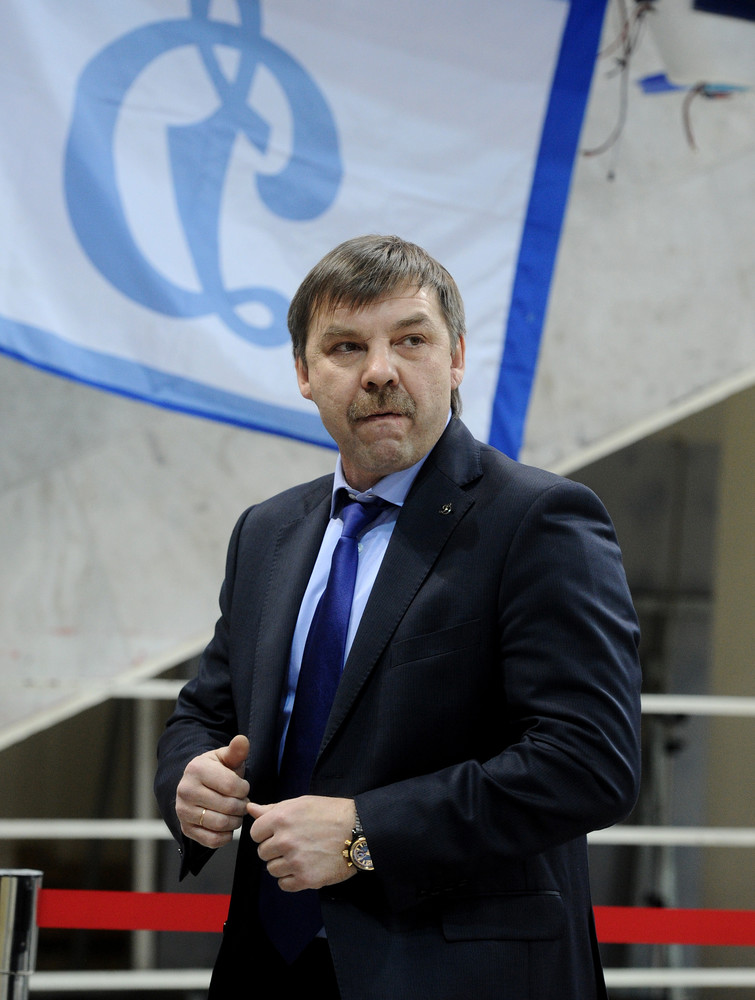 Главный тренер «Динамо» Олег Знарок