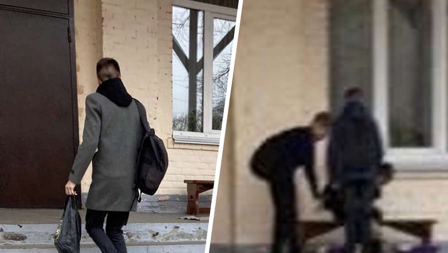 Иркутских малоимущих детей заставили мыть обувь в тазу перед входом в школу