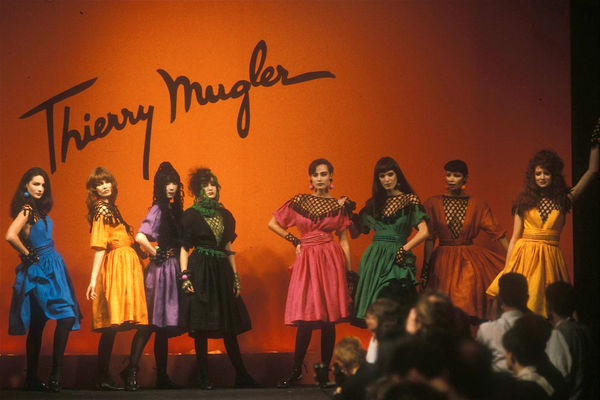 Показ коллекции Thierry Mugler весна-лето 1985