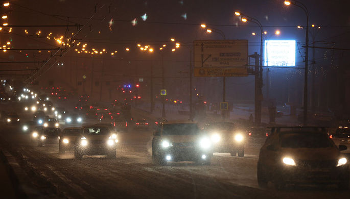 Метель в Москве