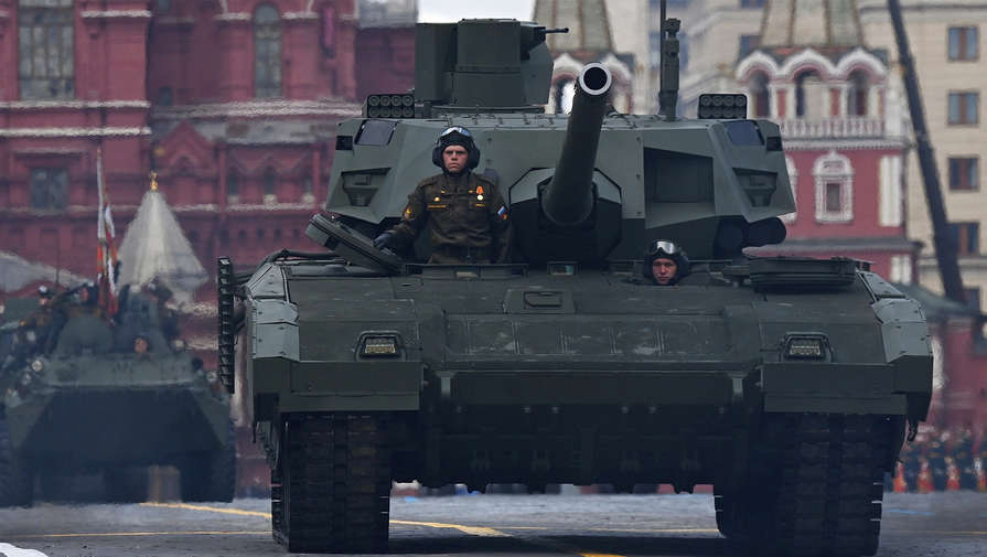 Американское издание указало на главное преимущество российского танка Т-14 Армата