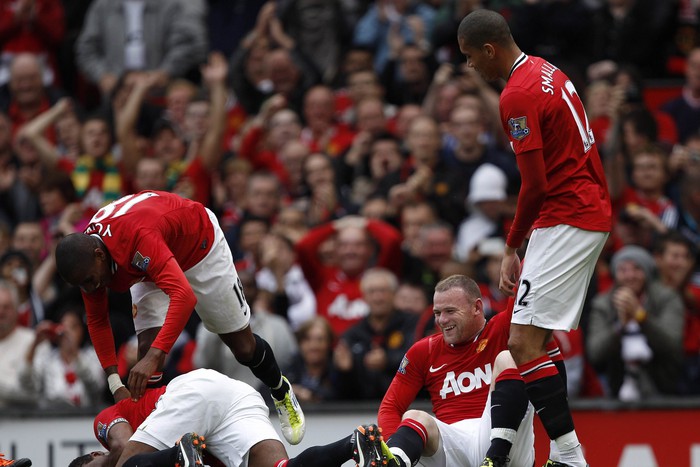 А вот Уэйн Руни поразил ворота &laquo;Арсенала&raquo; трижды, лишний раз подтвердив звание лучшего нападающего Англии