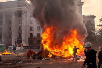 Пожар в Доме профсоюзов в Одессе, 2 мая 2014 года