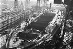 Строительство атомного ледокола «Ленин» в Ленинграде, 1957 год