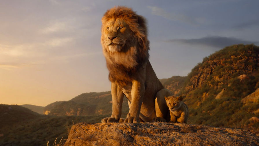 Кадр из анимационной картины «Король Лев» (2019)