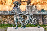 Памятник жертвам пожара на пароме «Скандинавиан Стар» в Осло, Норвегия
