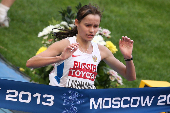 Елена Лашманова дошла до «золота» на чемпионате мира по легкой атлетике 2013 в Москве