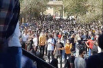 Студенты Исфаханского университета вышли на акцию протеста, Иран, 3 октября 2022 года