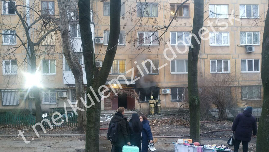 Мэр Донецка Кулемзин сообщил о попадании снаряда в купол Преображенского собора