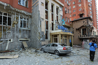 Жилой дом в центре Донецка