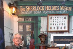 Уголок легендарного сыщика Шерлока Холмса в посольстве Великобритании в Москве