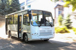 Автобус «Донбасс», собранный в цехе Донецкого завода «Донецкгормаш»