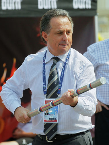 Виталий Мутко принимает участие в спортивном празднике «Московский спорт в Лужниках», 2010 год