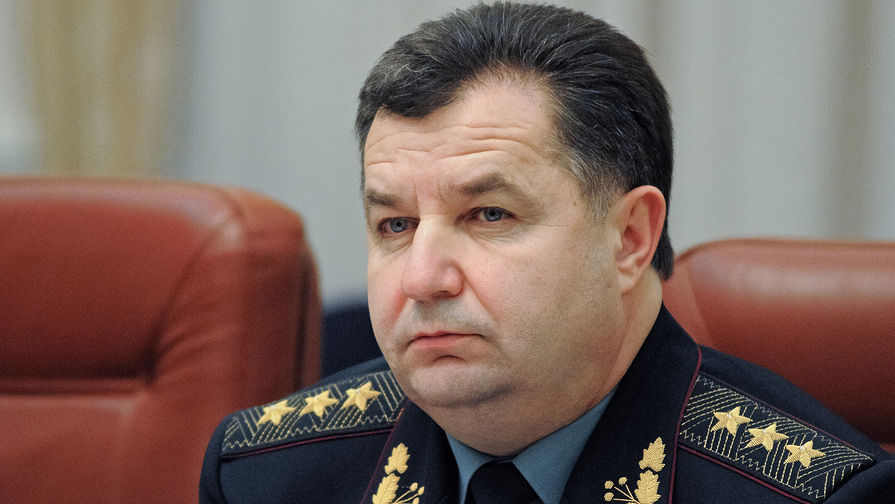 Министр обороны Украины Степан Полторак на заседании кабинета Министров Украины в Киеве, 2014 год