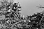 Последствия землетрясения в городе Спитак, Армения, 1988 год