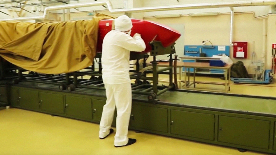 Испытания крылатой ракеты с ядерным двигателем «Буревестник», кадр из видео Минобороны