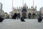 Опустевшая площадь Святого Марка в Венеции, 10 марта 2020 года

