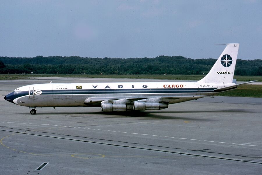 Boeing 707-320C авиакомпании VARIG, идентичный исчезнувшему